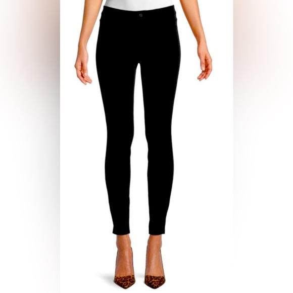 PAIGE Verdugo Ultra Skinny Stretch Black Pants Size 29 - Picture 1 of 9